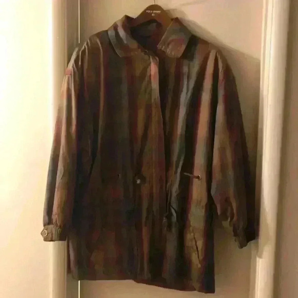 J.G. Hook Print Jacket, Size M - Picture 1 of 4